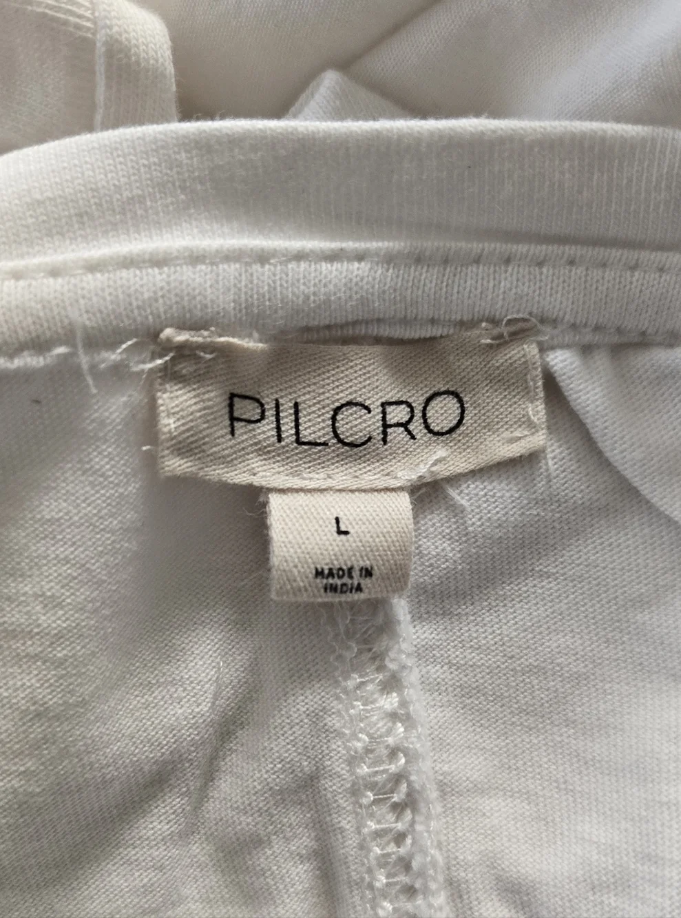 Pilcro White Maxi Dress with Navy and Coral Embroidery - Picture 7 of 8
